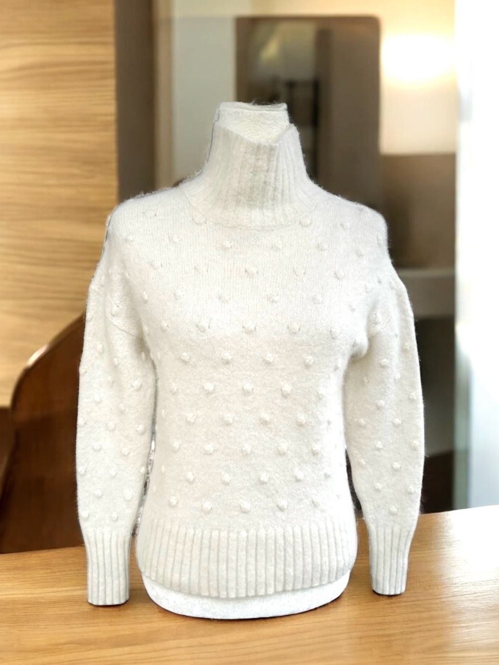 Everlane The Alpaca Wool Sweater Ivory